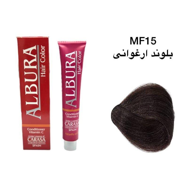 رنگ مو آلبورا MF15