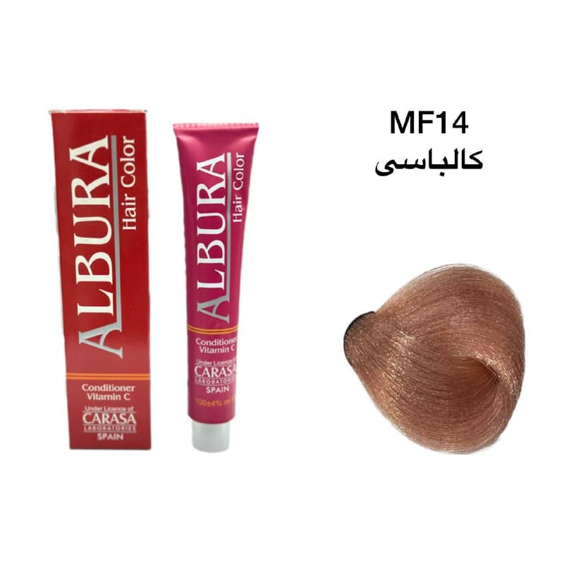 رنگ مو آلبورا MF14