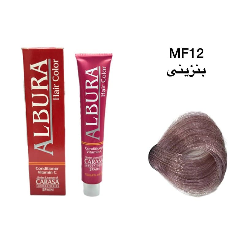 رنگ مو آلبورا MF12