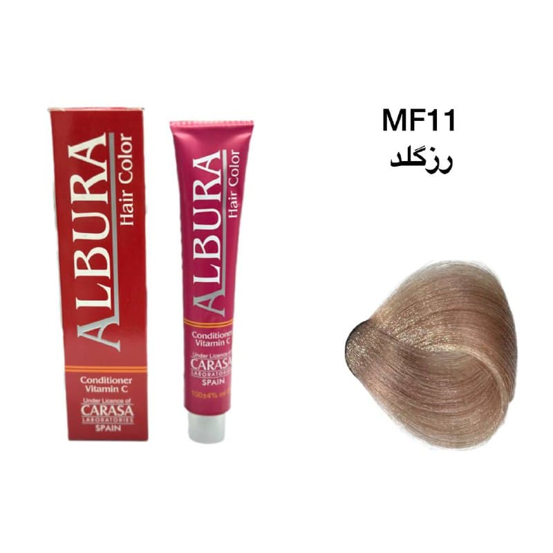 رنگ مو آلبورا MF11
