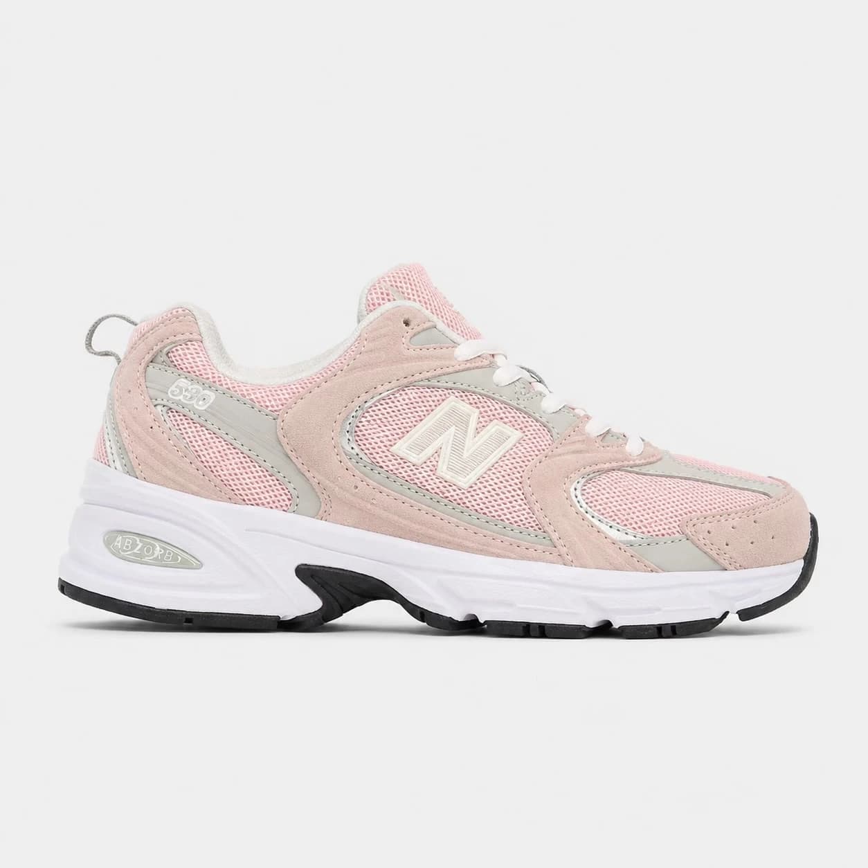 کتونی نیوبالانس 530 صورتی سفید New Balance 530 Pink white