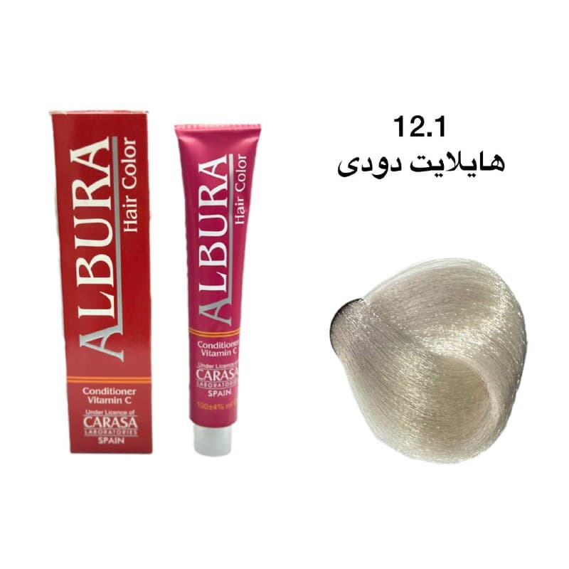 رنگ مو آلبورا 12.1