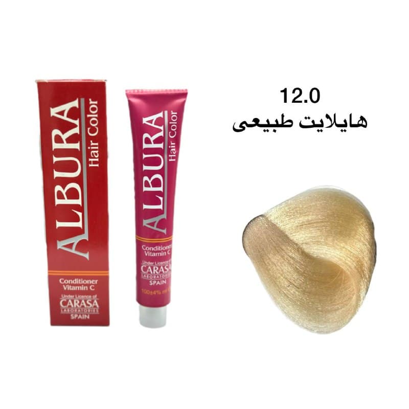 رنگ مو آلبورا 12.0