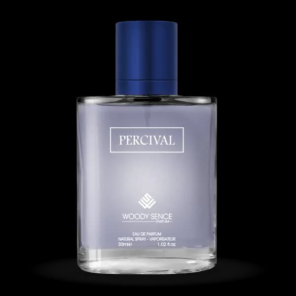 عطر جیبی وودی سنس مدل پرسیوال Percival حجم 30 میلی لیتر
