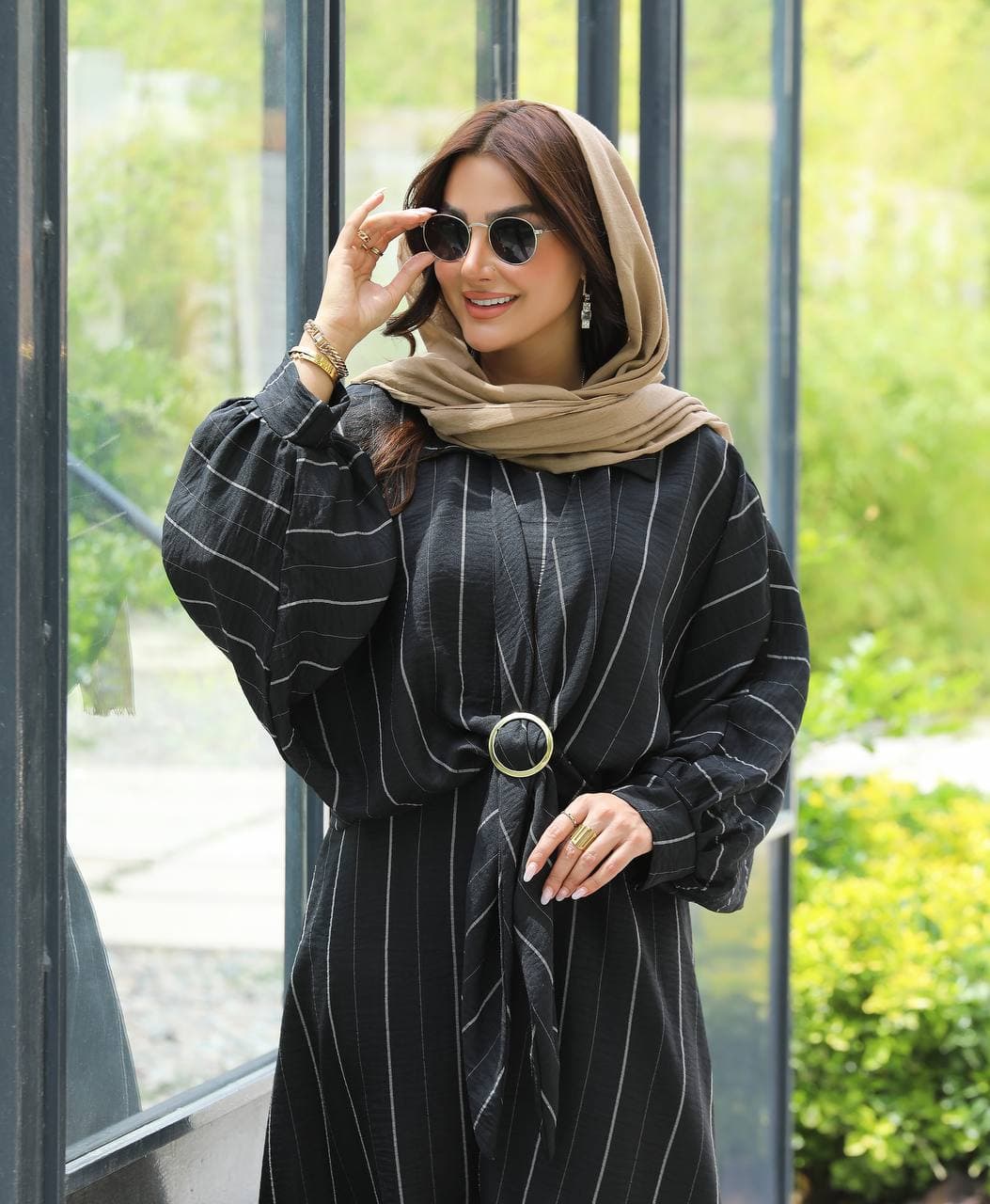 سارافون و رویه زنانه خنک تابستانی سایز بزرگ