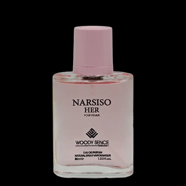 عطر جیبی زنانه وودی سنس مدل نارسیسو هر Narsiso Her حجم 30 میلی لیتر