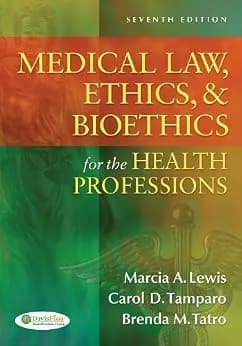 و دانلود نسخه کامل کتاب زبان اصلی Law, Ethics, & Bioethics for the Health Professions | دانلود کتاب خارجی