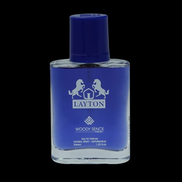عطر جیبی مردانه وودی سنس مدل لیتون Layton حجم 30 میلی لیتر