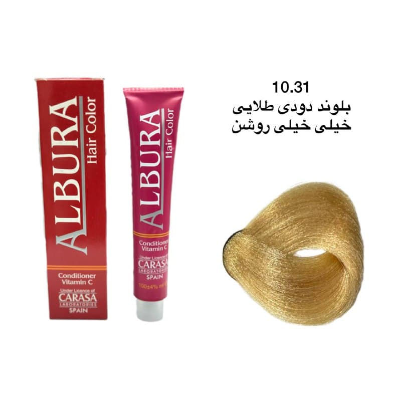 رنگ مو آلبورا 10.31