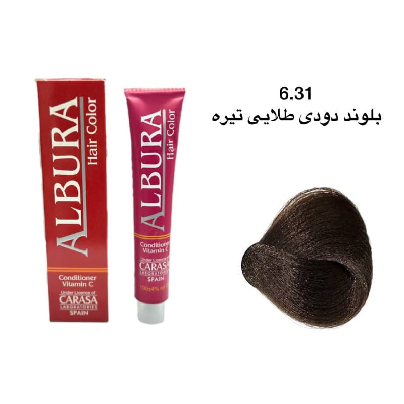 رنگ مو آلبورا 6.31