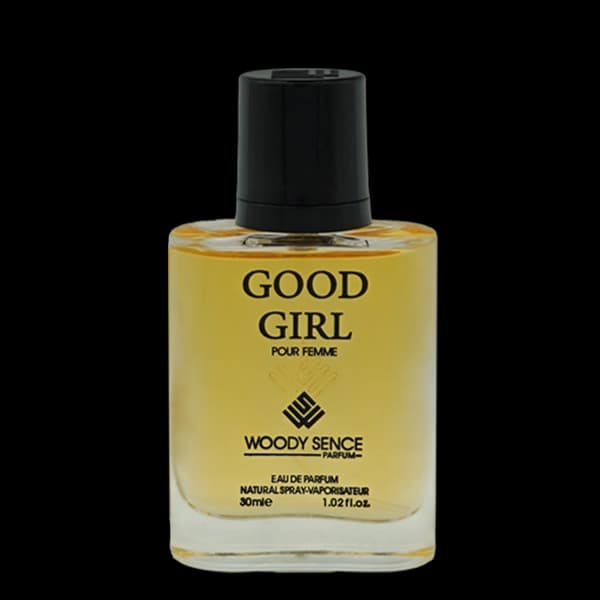 عطر جیبی زنانه وودی سنس مدل گود گرل Good Girl حجم 30 میلی لیتر