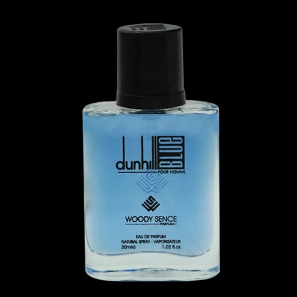 عطر جیبی مردانه وودی سنس مدل دانهیل بلو dunhill Blue حجم 30 میلی لیتر