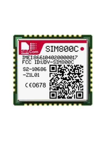 چیپ SIM800C اورجینال مدل 24 بیت با بلوتوث — تصویر ۴