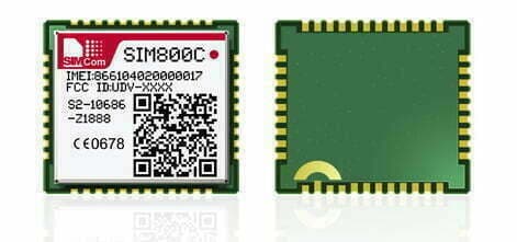 چیپ SIM800C اورجینال مدل 24 بیت با بلوتوث — تصویر ۳