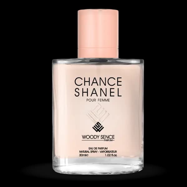 عطر جیبی زنانه وودی سنس مدل چنس شنل Chance Shanel حجم 30 میلی لیتر