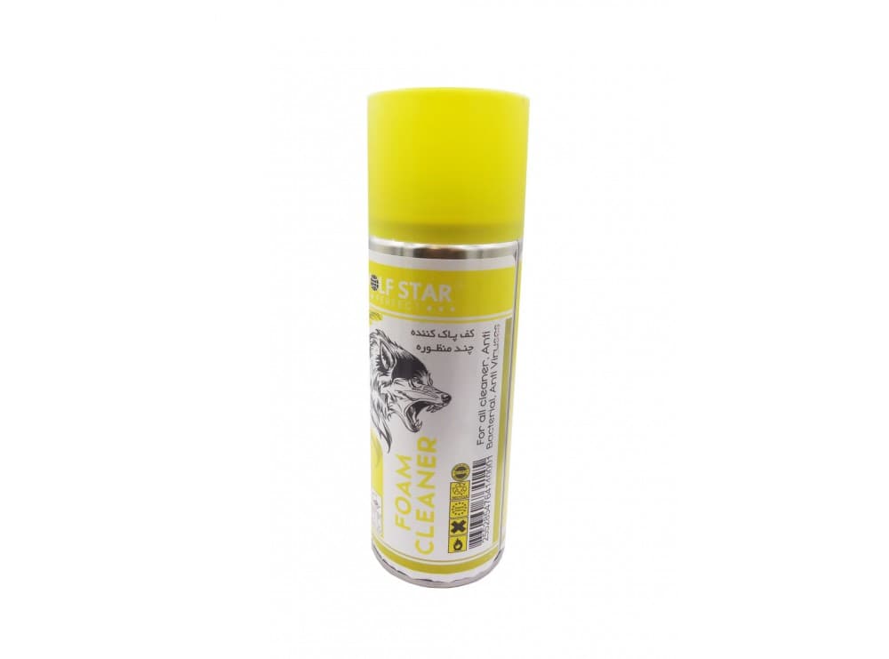 اسپری کف پاک کننده چند منظوره 400ml مارک WOLF STAR — تصویر ۴
