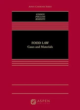 و دانلود نسخه کامل کتاب زبان اصلی Food Law and Policy (Aspen Casebook Series) | دانلود کتاب خارجی