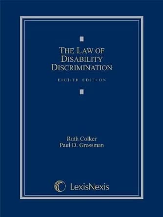 و دانلود نسخه کامل کتاب زبان اصلی The Law of Disability Discrimination | دانلود کتاب خارجی — تصویر ۲