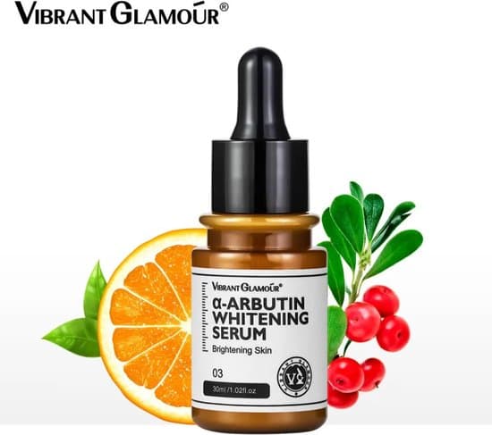 سرم ضدلک آربوتین و روشن کننده ویبرانت گلامور ARBUTIN WHITENING SERUM