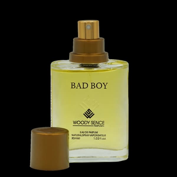 عطر جیبی مردانه وودی سنس مدل بد بوی Bad Boy حجم 30 میلی لیتر — تصویر ۳