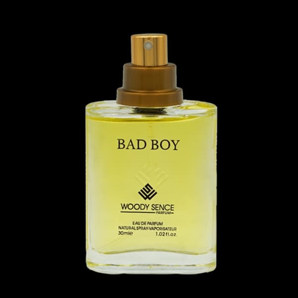 عطر جیبی مردانه وودی سنس مدل بد بوی Bad Boy حجم 30 میلی لیتر — تصویر ۴