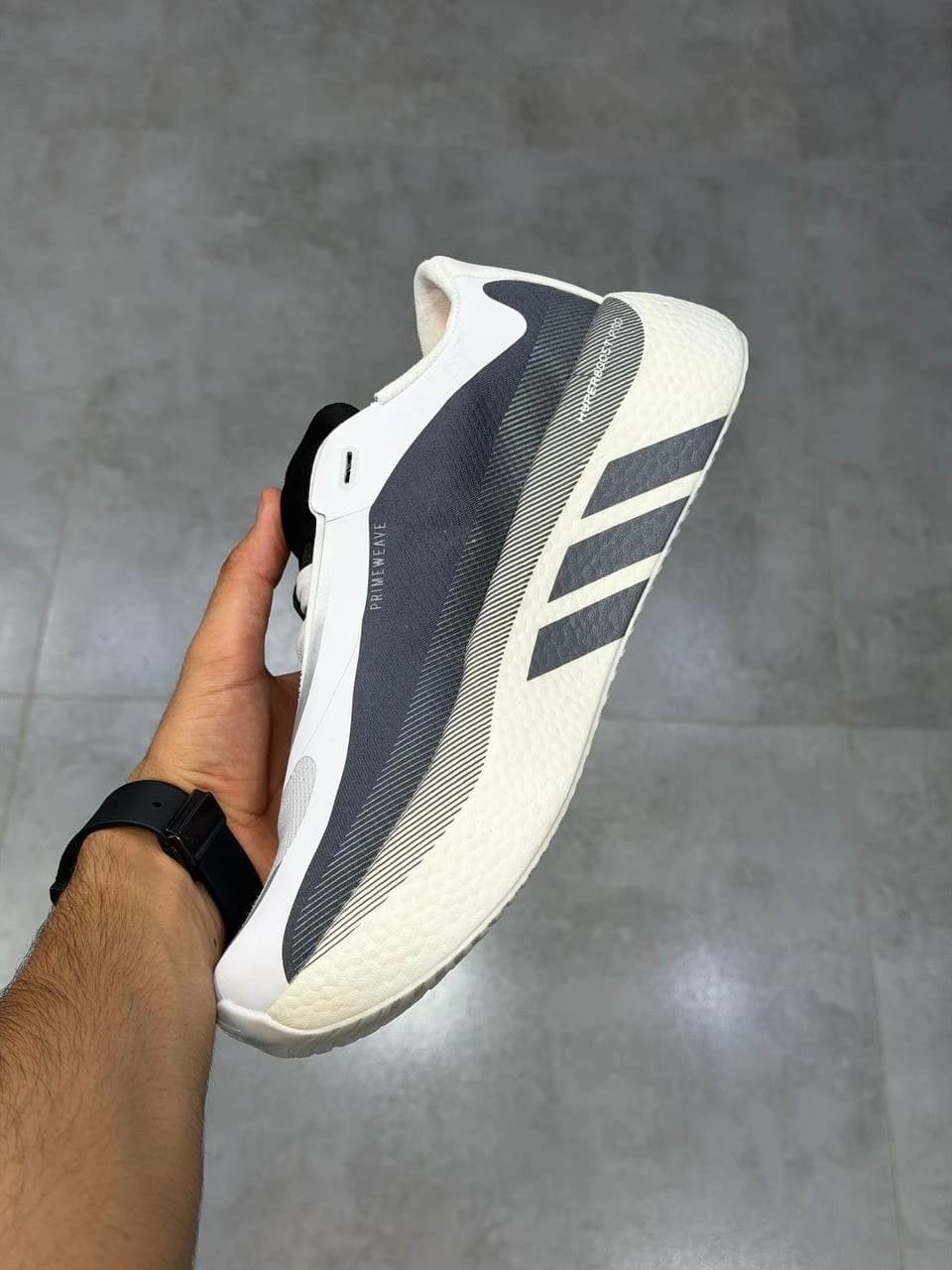 کتونی آدیداس هایپر بوست ادج سفید خاکستری | Adidas Hyperboost Edge Greyish White — تصویر ۴