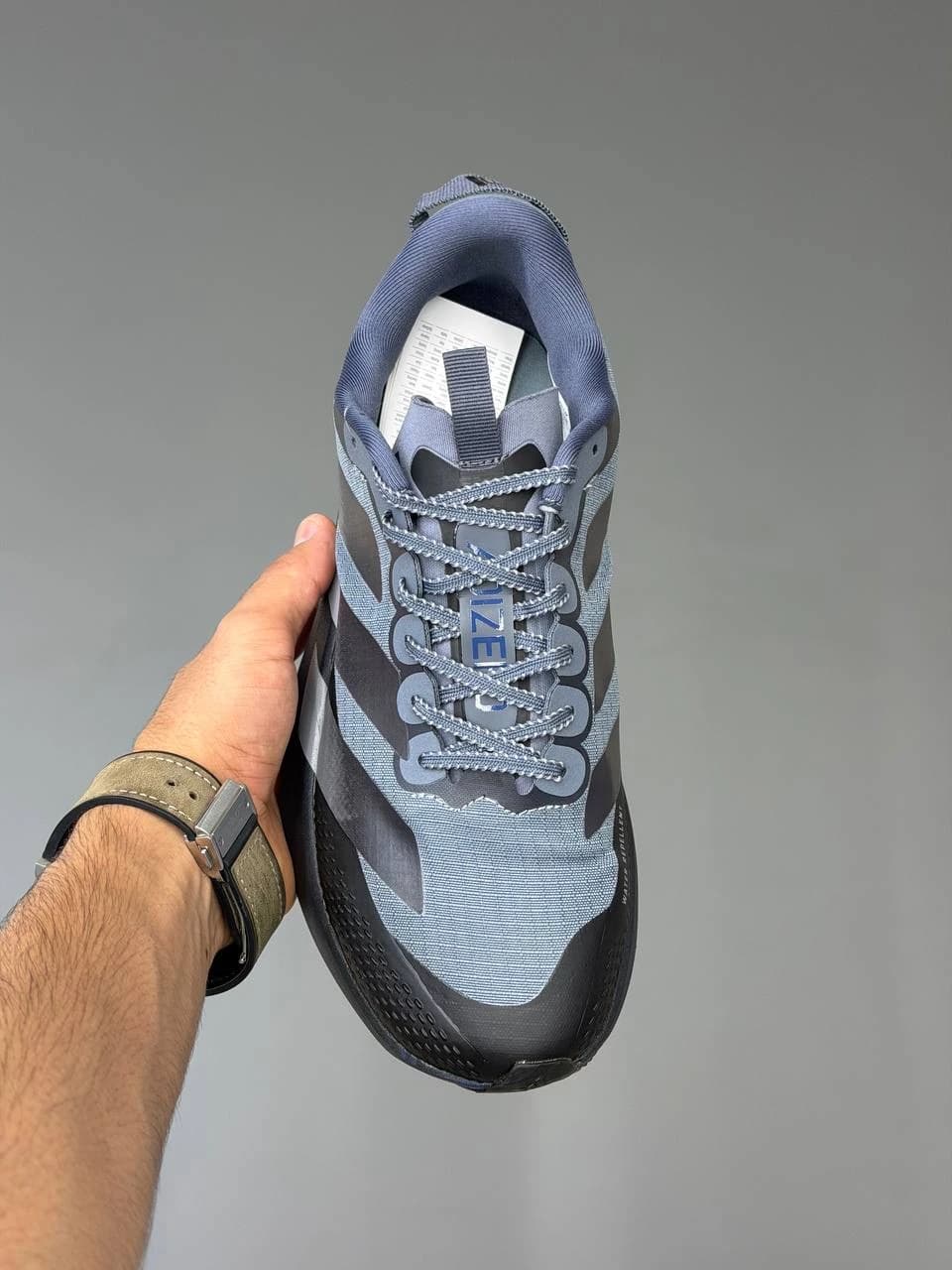 کتونی آدیداس آدی زیرو اوو اس ال ای تی آر آبی طوسی adidas Adizero Evo Sl ATR Blue Gray — تصویر ۳
