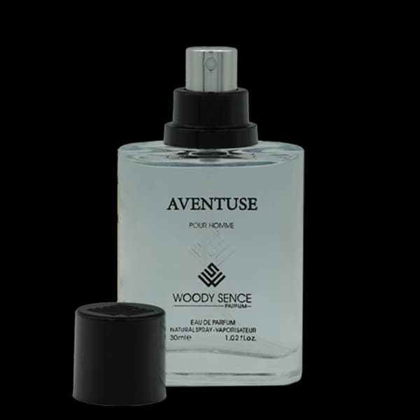عطر جیبی مردانه وودی سنس مدل اونتوس Aventuse حجم 30 میلی لیتر — تصویر ۳