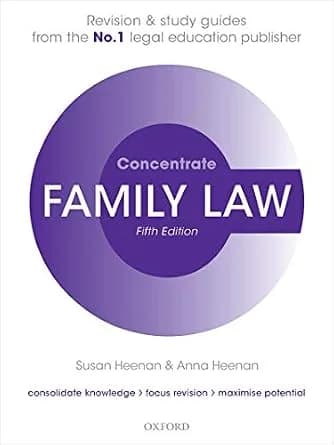 و دانلود نسخه کامل کتاب زبان اصلی Family Law Concentrate: Law Revision and Study Guide | دانلود کتاب خارجی