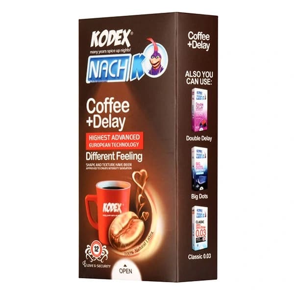 کدکس(کاندوم کافئین 12 عددی)KODEX