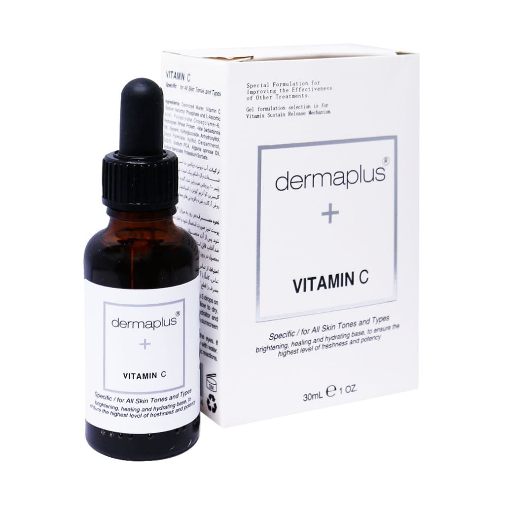 ژل مرطوب کننده پوست حاوی ویتامین C درماپلاس DERMAPLUS