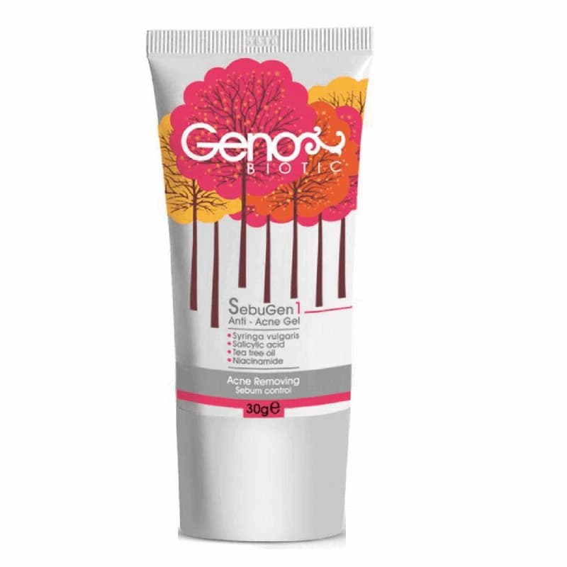 ژل ضدآکنه صورت ژنوبایوتیک Sebugen1 Anti-Acne Gel GENOBIOTIC