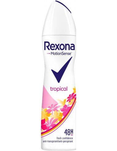 اسپری ضد تعریق زنانه رکسونا تروپیکال 48 ساعته Rexona Tropical Deodorant 200ml