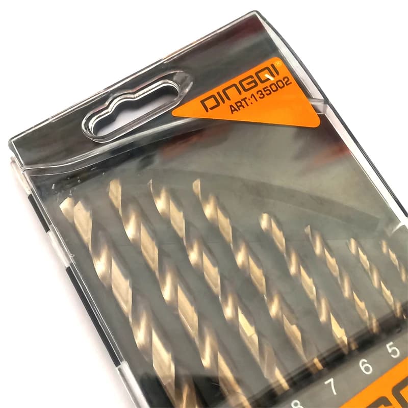 ست مته 8 عددی دینگی کد 135002 hss twist drill bits DINGQI با کیفیت و مقاوم — تصویر ۴