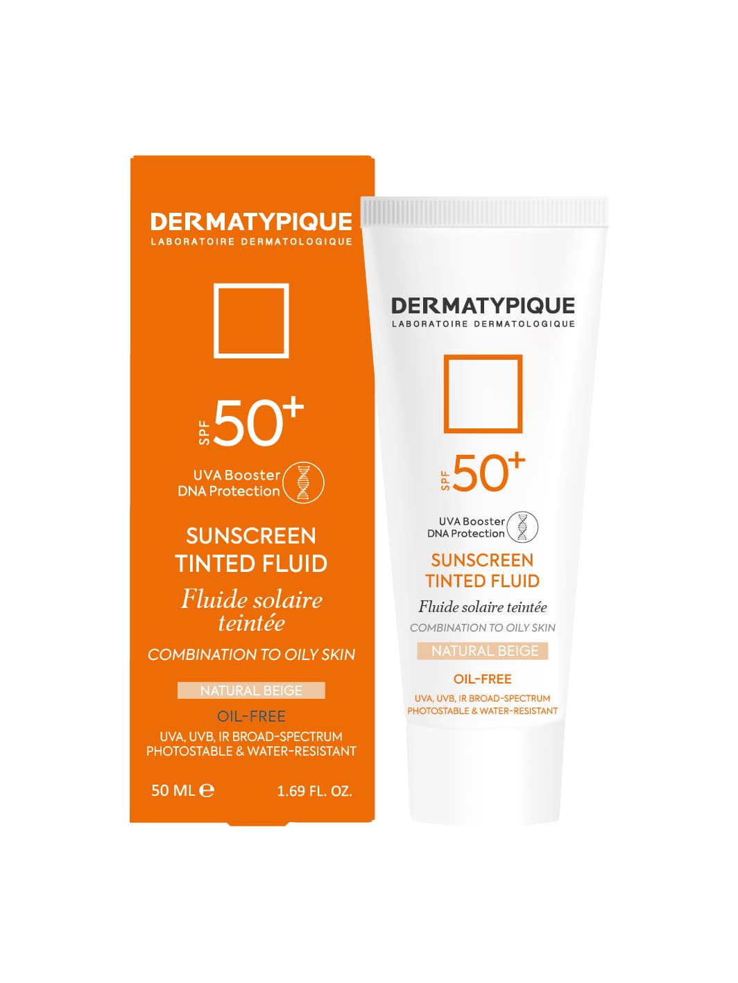 ضدآفتاب رنگی پوست خشک درماتیپیک DERMATIPIQUE SPF50