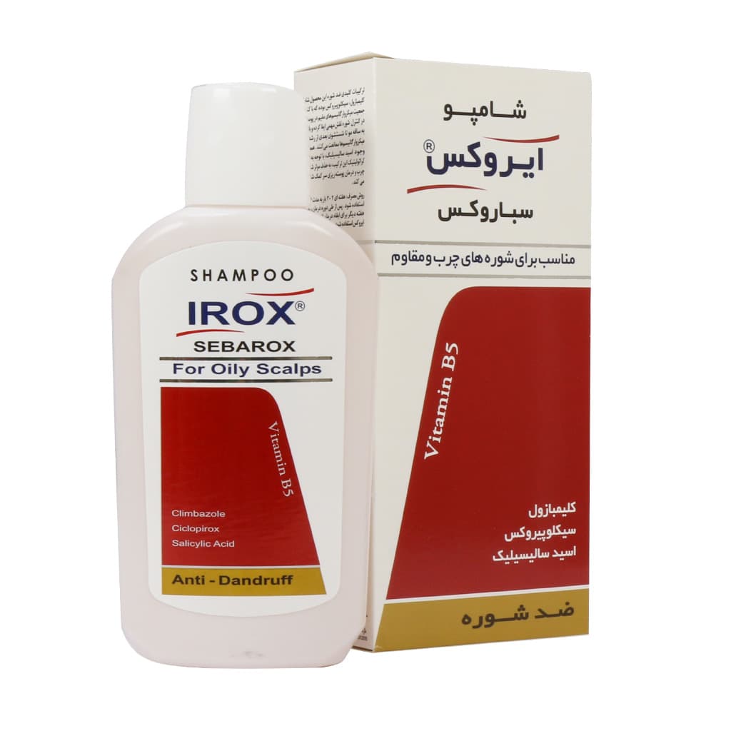 شامپو ضد شوره چرب (سباروکس) ایروکس Irox