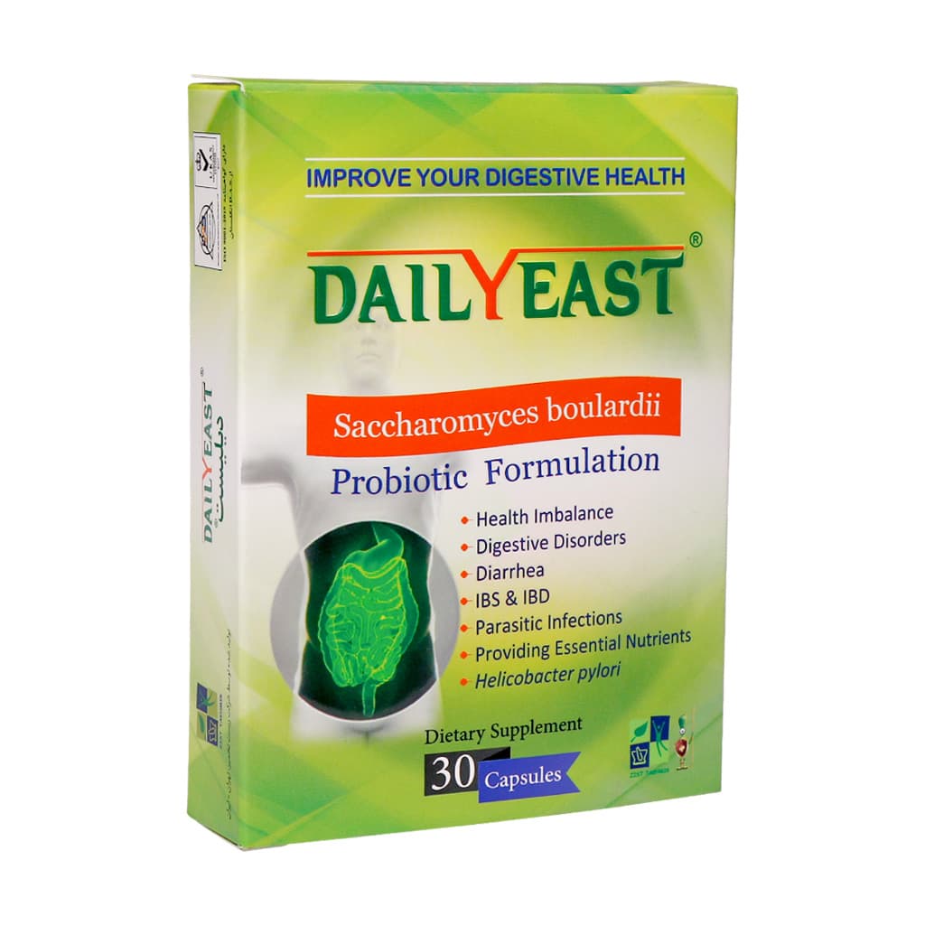 کپسول دیلیست ۳۰ عددی زیست تخمیر DAILYEAST