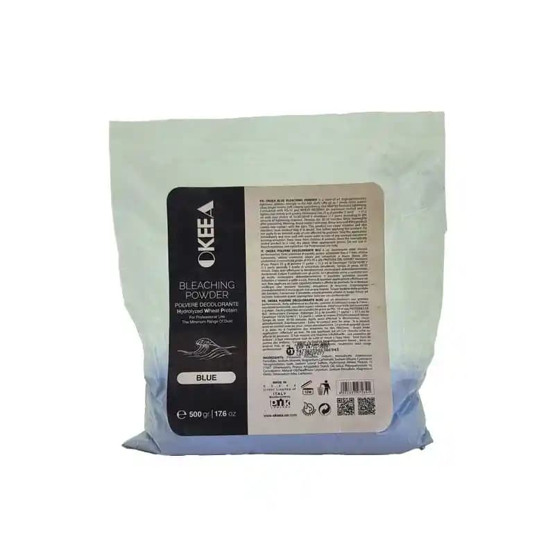 مشخصات، و خرید پودر دکلره اکیا کیسه ای آبی OKEEA 500GR