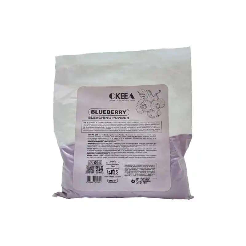 مشخصات، و خرید پودر دکلره اکیا کیسه ای بنفش OKEEA 500GR