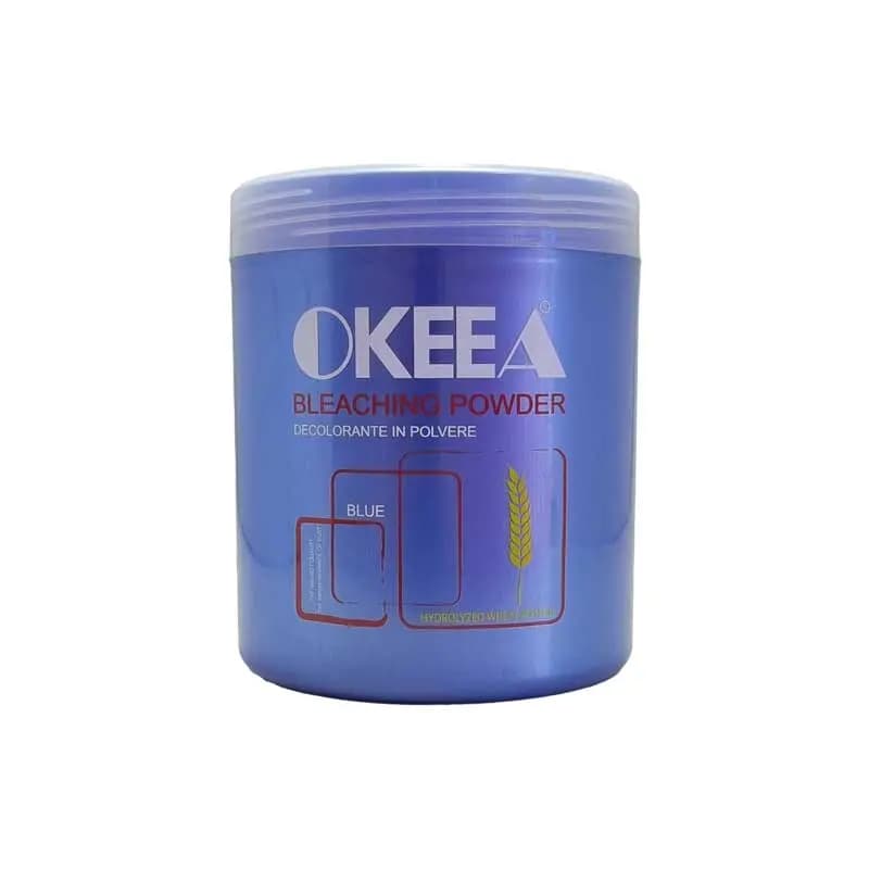 مشخصات، و خرید پودر دکلره اکیا آبی قوطی OKEEA 500GR