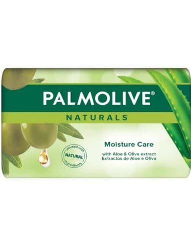 صابون پالمولیو آلوورا و عصاره زیتون-150 گرمی Palmolive Naturals Moisture Care with Aloe and Olive Extracts Soap — تصویر ۲