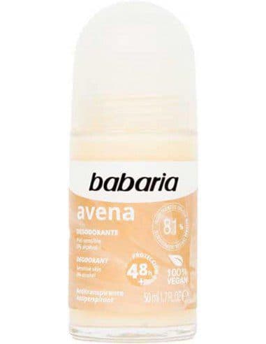 رول ضد تعریق باباریا حاوی عصاره جو 48 ساعته 50 میل Babaria Avana Deodorant