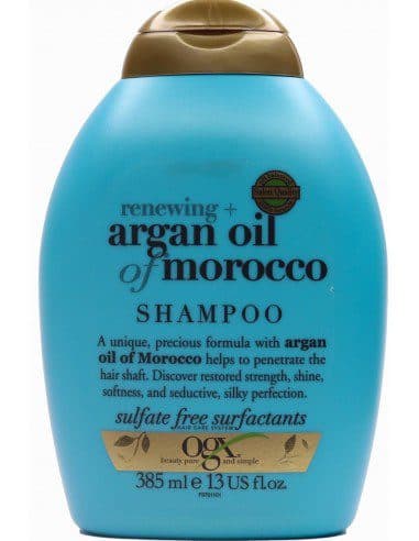 شامپو ترمیم کننده مو او جی ایکس حاوی روغن آرگان مراکشی 385 میل OGX Renewing Argan Oil of Morocco Shampoo