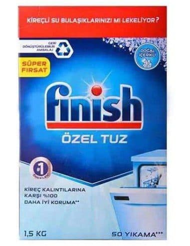 نمک ماشین ظرفشویی فینیش 1.5 کیلویی Finish Ozel Tuz — تصویر ۲