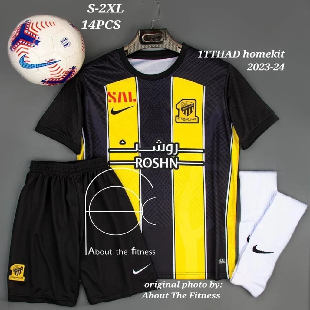 کیت اول الاتحاد 2024 زرد