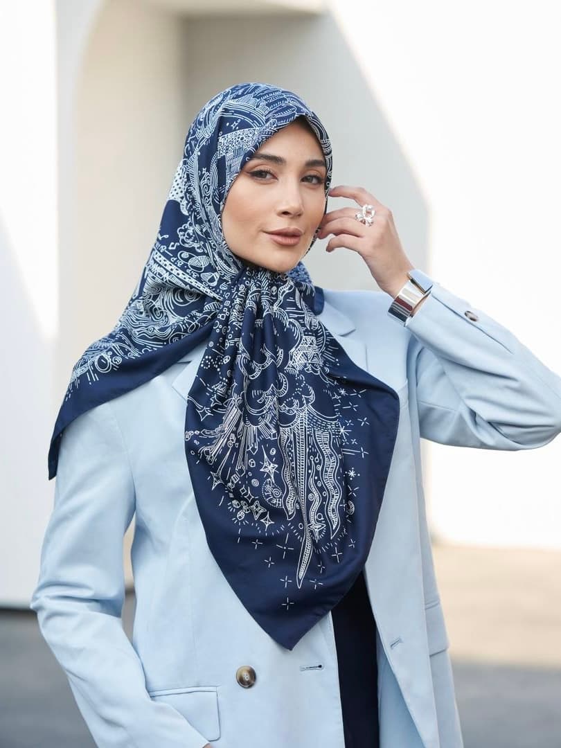 روسری ساتن هرمس