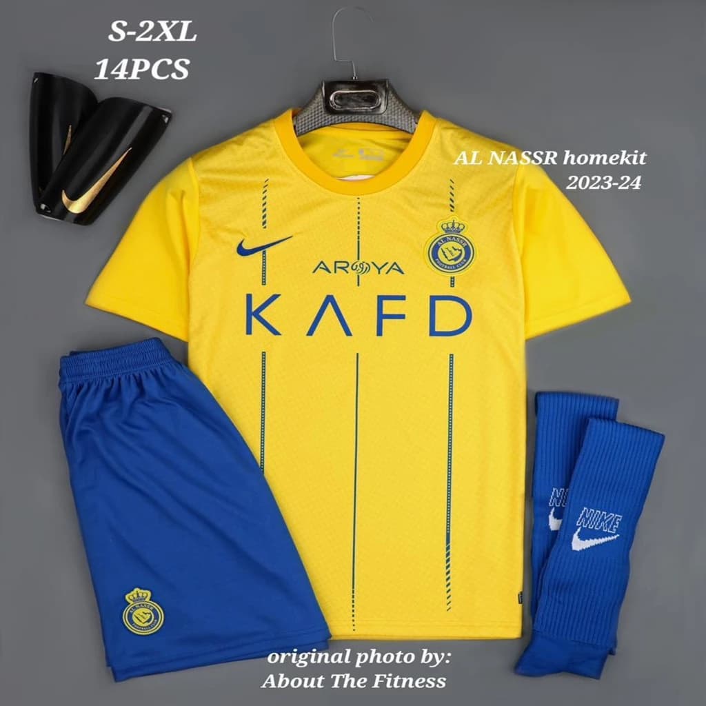 کیت اول النصر 2024 زرد