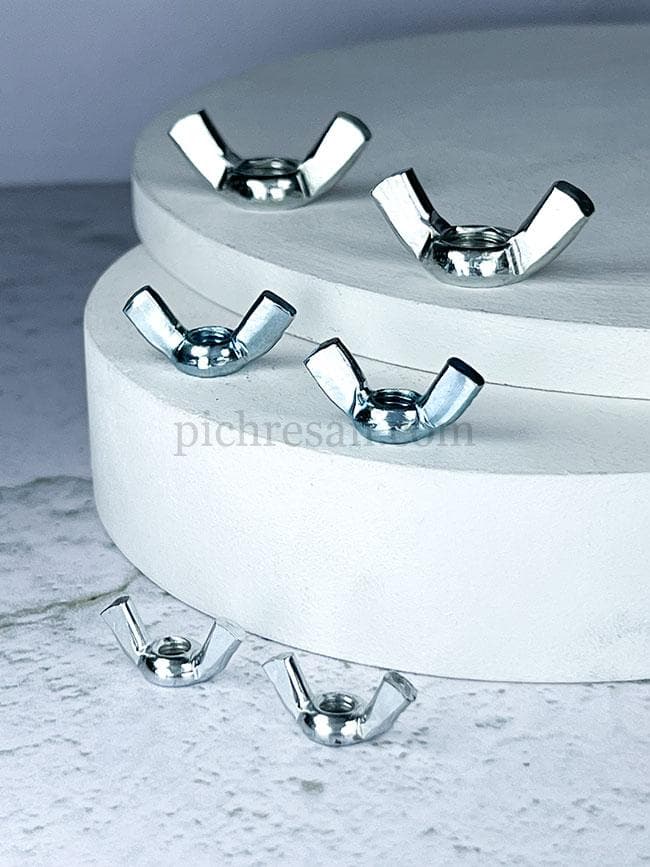 مهره خروسکی سایز 6 میلیمتر بسته 700عددی — تصویر ۳