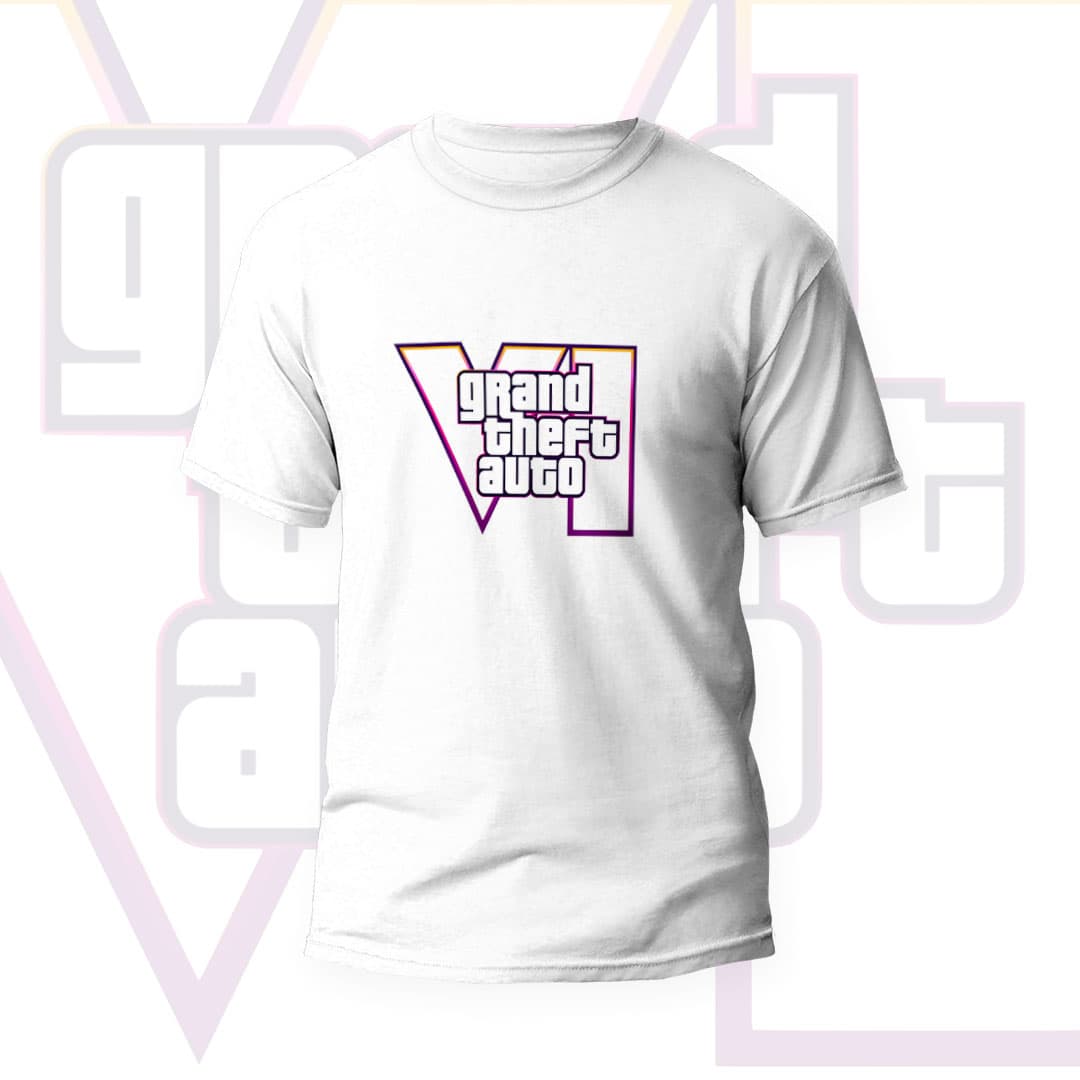 تیشرت GTA VI سفید