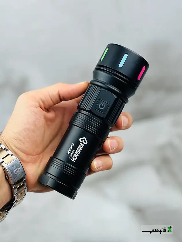 چراغ قوه کینساچ چند رنگ مدل KS-902-4